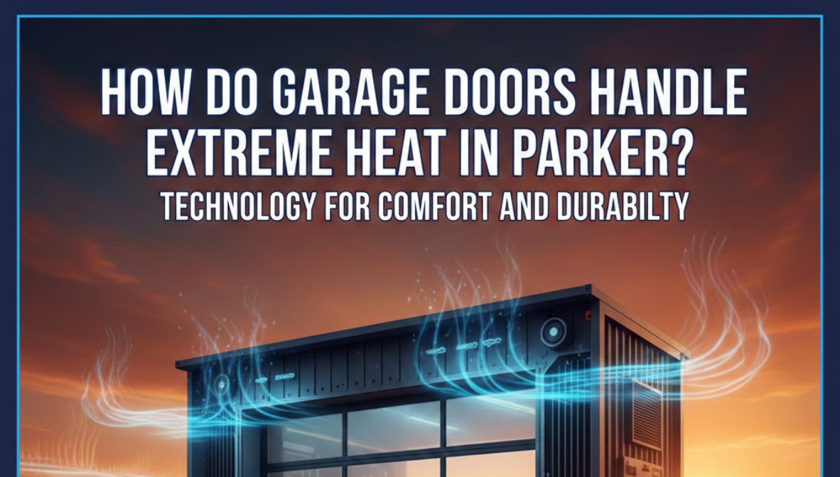 How Do Garage Doors Handle Extreme Heat in Parker?