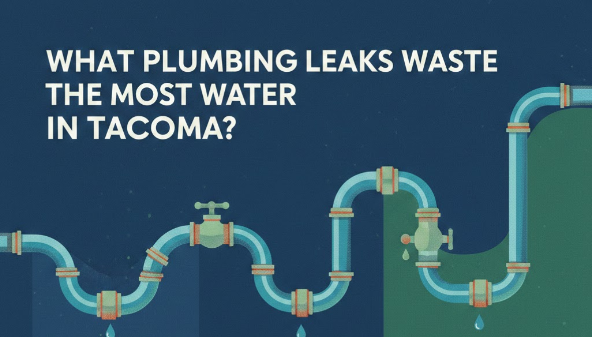 What Plumbing Leaks Waste The Most Water in Tacoma?