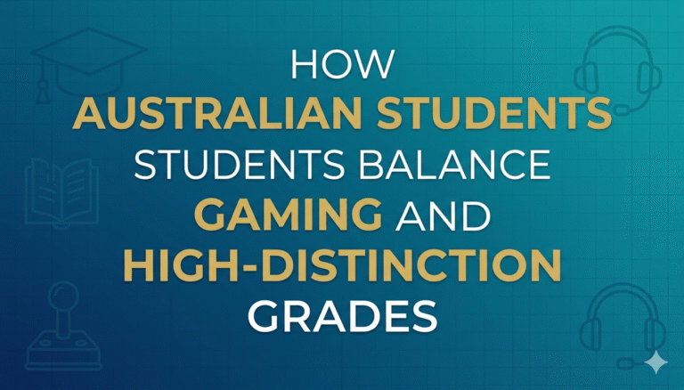 How Australian Students Balance Gaming and High-Distinction Grades