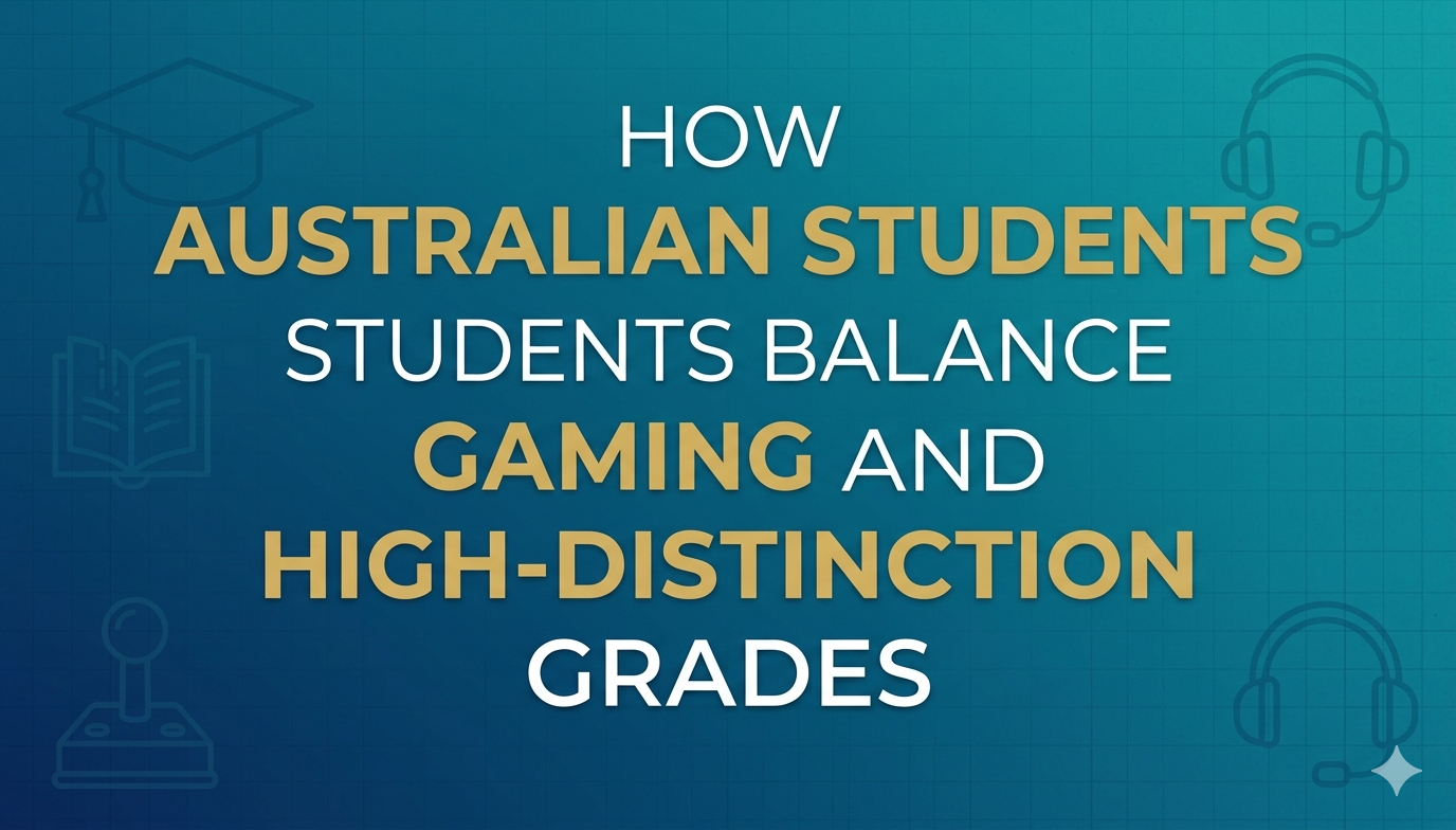 How Australian Students Balance Gaming and High-Distinction Grades